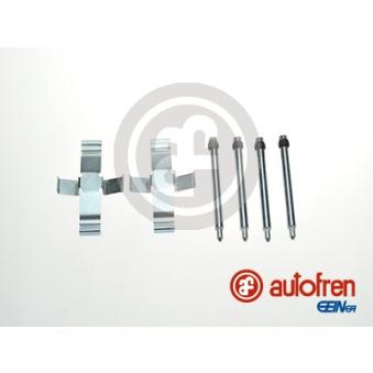 Kit d'accessoires, plaquette de frein à disque AUTOFREN SEINSA D42578A pour BMW Série 7 732i - 197cv