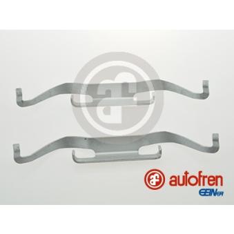 Kit d'accessoires, plaquette de frein à disque AUTOFREN SEINSA D42581A pour VOLKSWAGEN MULTIVAN 2.0 TSI - 150cv