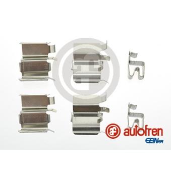 Kit d'accessoires, plaquette de frein à disque AUTOFREN SEINSA D42586A pour AUDI Q3 1.6 16V - 110cv