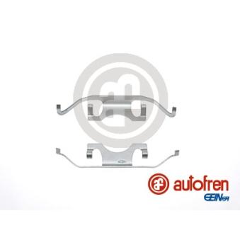 Kit d'accessoires, plaquette de frein à disque AUTOFREN SEINSA D42617A pour BMW Série 5 M5 - 400cv