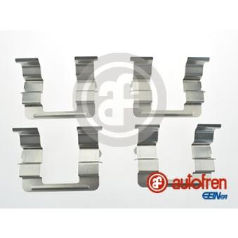 Kit d'accessoires, plaquette de frein à disque AUTOFREN SEINSA [D42633A]