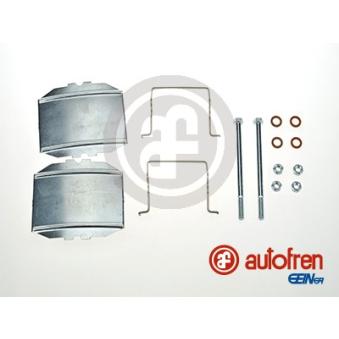 Kit d'accessoires, plaquette de frein à disque AUTOFREN SEINSA D42638A pour CITROEN BX 1.6 - 87cv