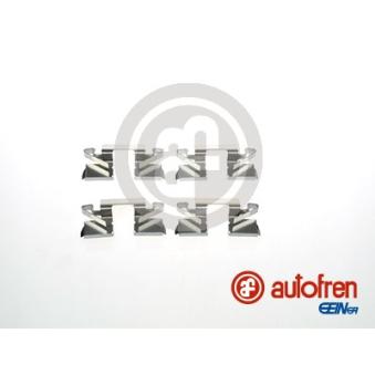 Kit d'accessoires, plaquette de frein à disque AUTOFREN SEINSA [D42791A]