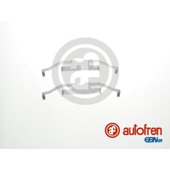 Kit d'accessoires, plaquette de frein à disque AUTOFREN SEINSA D42804A pour VOLKSWAGEN MULTIVAN 2.0 TSI - 150cv