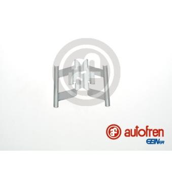 Kit d'accessoires, plaquette de frein à disque AUTOFREN SEINSA [D42808A]