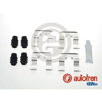 Kit d'accessoires, plaquette de frein à disque AUTOFREN SEINSA D42810A pour HONDA CIVIC 1.2 - 86cv