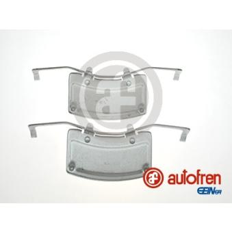 Kit d'accessoires, plaquette de frein à disque AUTOFREN SEINSA D42844A pour HONDA CRX 4.2 V8 4motion - 335cv