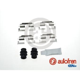 Kit d'accessoires, plaquette de frein à disque AUTOFREN SEINSA D42845A pour KIA RIO GLA 200 - 156cv