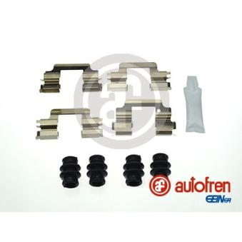 Kit d'accessoires, plaquette de frein à disque AUTOFREN SEINSA D42860A pour TOYOTA TERCEL 2.5 T - 231cv
