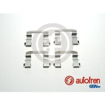 Kit d'accessoires, plaquette de frein à disque AUTOFREN SEINSA D42868A pour FORD GRANADA 2.0 - 143cv