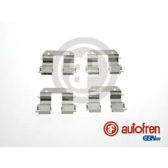 Kit d'accessoires, plaquette de frein à disque AUTOFREN SEINSA D42875A pour FORD GRANADA 2.0 - 143cv