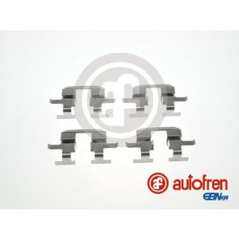 Kit d'accessoires, plaquette de frein à disque AUTOFREN SEINSA [D42963A]