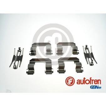Kit d'accessoires, plaquette de frein à disque AUTOFREN SEINSA OEM 581802DA10
