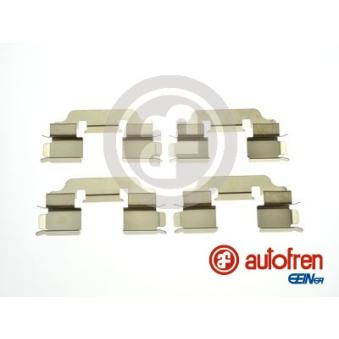 Kit d'accessoires, plaquette de frein à disque AUTOFREN SEINSA [D42991A]