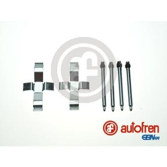 Kit d'accessoires, plaquette de frein à disque AUTOFREN SEINSA D43013A pour HONDA CIVIC 2.3 TD Intercooler - 100cv