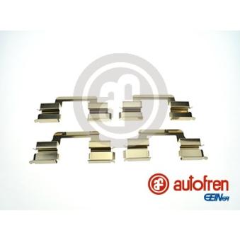 Kit d'accessoires, plaquette de frein à disque AUTOFREN SEINSA [D43016A]