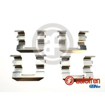 Kit d'accessoires, plaquette de frein à disque AUTOFREN SEINSA D43044A pour MAZDA 323 2.5 CRDi - 110cv