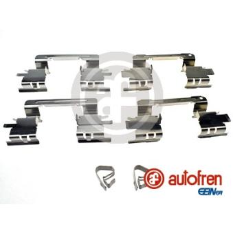 Kit d'accessoires, plaquette de frein à disque AUTOFREN SEINSA [D43065A]