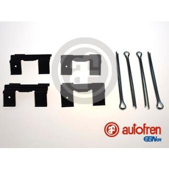 Kit d'accessoires, plaquette de frein à disque AUTOFREN SEINSA D43066A pour FORD TRANSIT 2.0 - 78cv