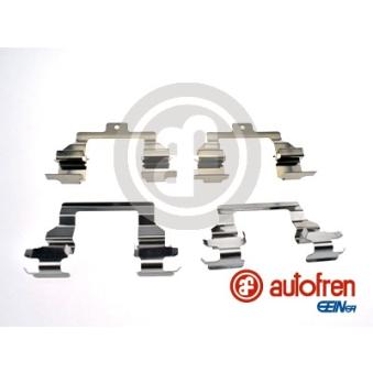 Kit d'accessoires, plaquette de frein à disque AUTOFREN SEINSA [D43069A]
