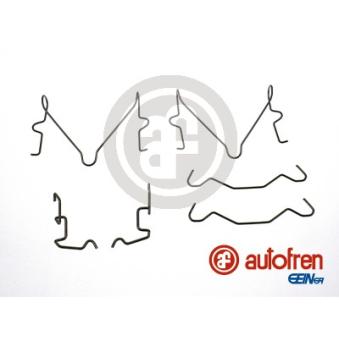 Kit d'accessoires, plaquette de frein à disque AUTOFREN SEINSA D43075A pour TOYOTA DYNA 2.5 TD - 133cv