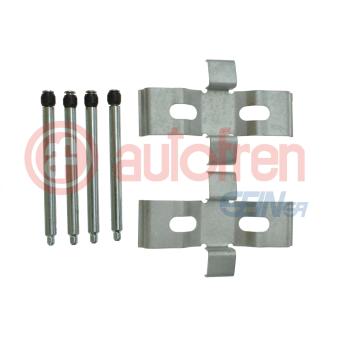 Kit d'accessoires, plaquette de frein à disque AUTOFREN SEINSA [D43084A]