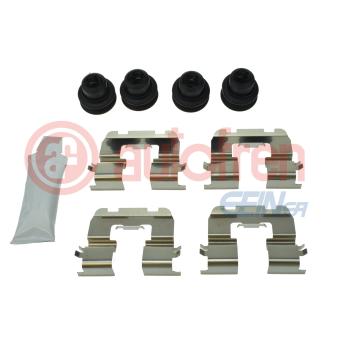 Kit d'accessoires, plaquette de frein à disque AUTOFREN SEINSA [D43190A]