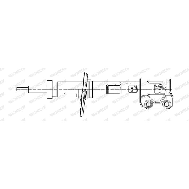 Amortisseur avant gauche MONROE G8627 - Visuel 1