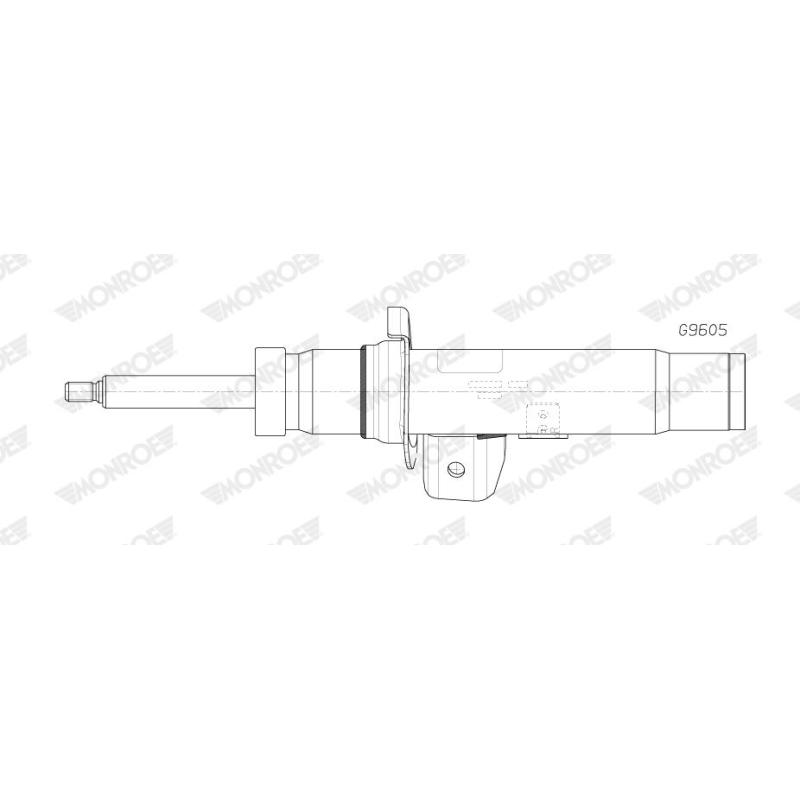 Amortisseur avant droit MONROE G9605 - Visuel 1
