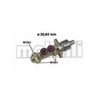 Maître-cylindre de frein METELLI OEM 7700820232
