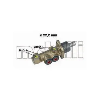 METELLI 05-0278 - Maître-cylindre de frein
