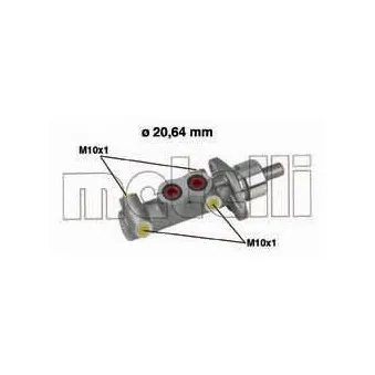 METELLI 05-0289 - Maître-cylindre de frein