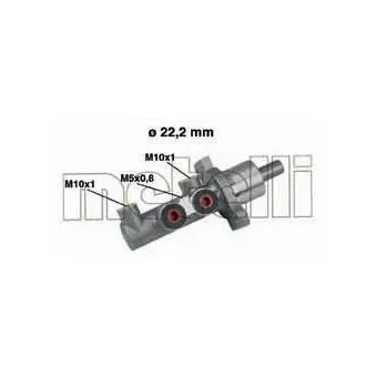 METELLI 05-0344 - Maître-cylindre de frein