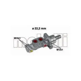 Maître-cylindre de frein METELLI OEM 4601J3