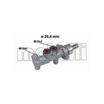 Maître-cylindre de frein METELLI OEM 4601000QAF