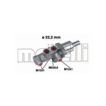 METELLI 05-0436 - Maître-cylindre de frein