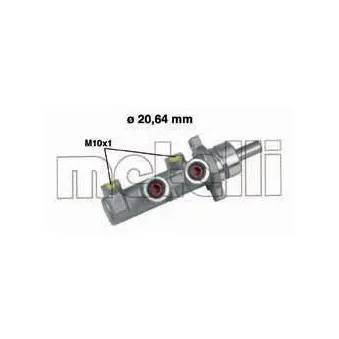 Maître-cylindre de frein METELLI 05-0470 pour LANCIA YPSILON 1.2 - 60cv