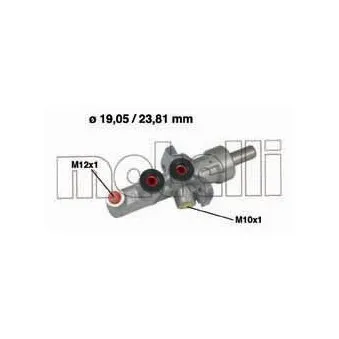 Maître-cylindre de frein METELLI 05-0619 pour MERCEDES-BENZ CLASSE C C 230 Kompressor - 193cv