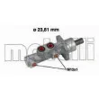 METELLI 05-0645 - Maître-cylindre de frein