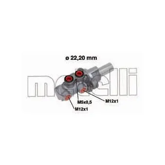Maître-cylindre de frein METELLI OEM 71742786