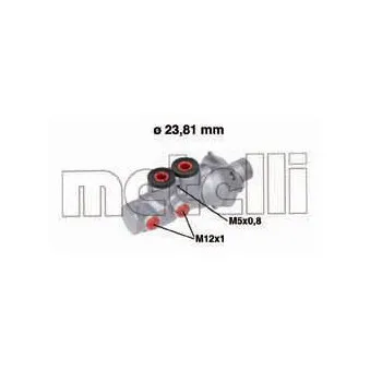 METELLI 05-0695 - Maître-cylindre de frein