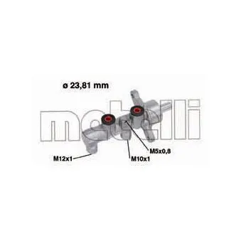 METELLI 05-0711 - Maître-cylindre de frein