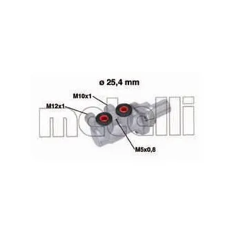 METELLI 05-0717 - Maître-cylindre de frein
