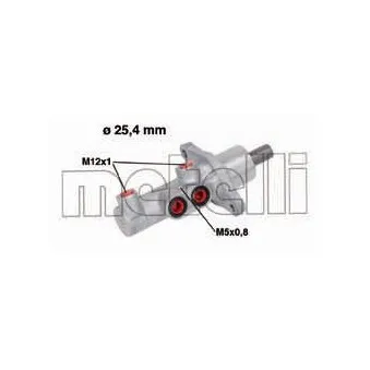 METELLI 05-0718 - Maître-cylindre de frein
