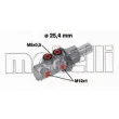 METELLI 05-0754 - Maître-cylindre de frein