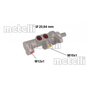 Maître-cylindre de frein METELLI 05-0846