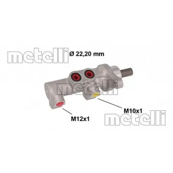 Maître-cylindre de frein METELLI 05-0847