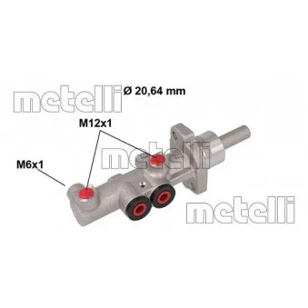 Maître-cylindre de frein METELLI 05-0849