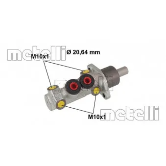 METELLI 05-0883 - Maître-cylindre de frein