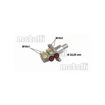 METELLI 05-0884 - Maître-cylindre de frein
